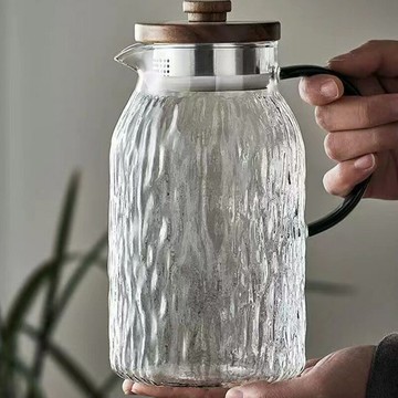 優樂悅~樹皮紋涼水壺夏季專用壺果茶壺養生壺花茶壺冷水壺家用辦公涼水壺手沖壺 茶壺