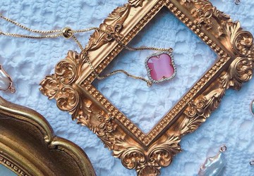 粉紅玻璃石手錬