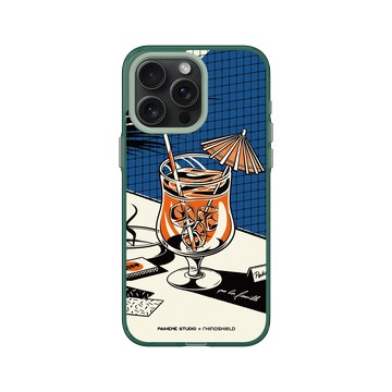 iPhone 15 Pro Max Clear 憂墨綠 - Paiheme Studio - 調酒