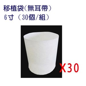 【蔬菜工坊】移植袋.美植袋6寸(無耳帶)//型號PB06(30個/組)