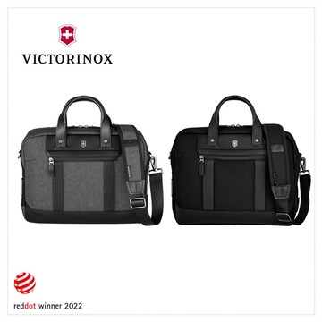 VICTORINOX 瑞士維氏 Architecture Urban2 城市系列公事包 13x42x31 灰/黑 611956/653353