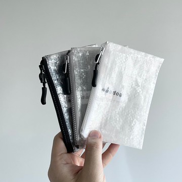 超輕量防潑水聚乙烯 雙色短夾 迷你錢包 2 TONE