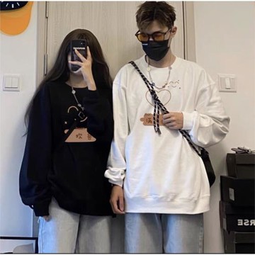 roora情侶裝秋冬季情侶款2022新款小眾設計感不一樣的情侶衛衣