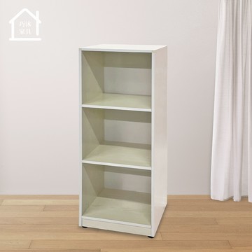 三層塑鋼置物櫃 三格塑鋼收納櫃 三層櫃 防水防潮塑鋼家具(寬41.5x深40x高111公分)【巧沐家具】