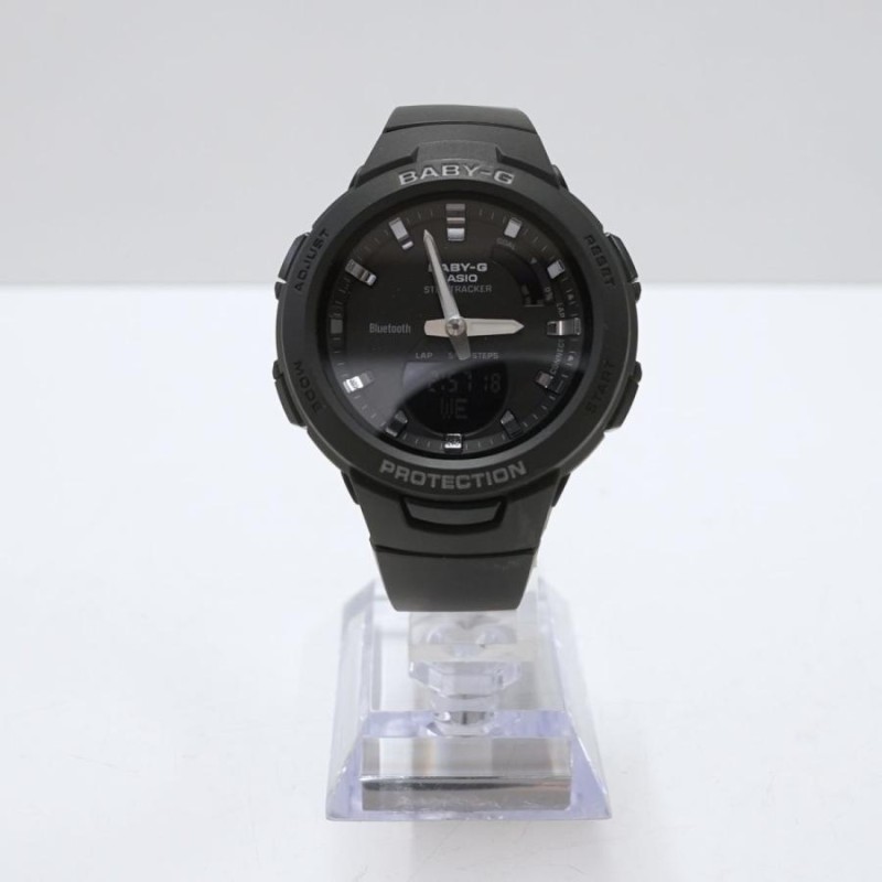 Baby-G BSA-B100 CASIO レディース 腕時計 USED美品 G-SQUAD スマホ