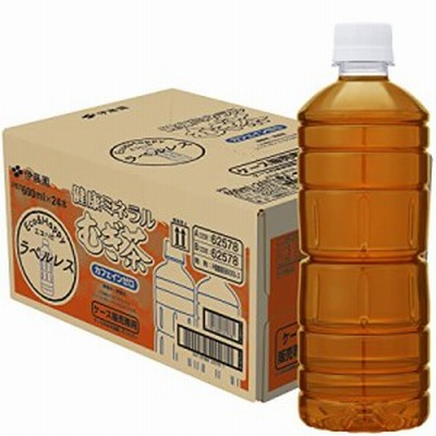 伊藤園 ラベルレス 健康ミネラルむぎ茶 600ml*24本