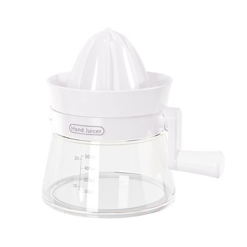 榨汁工具 【茉家】安心材質手搖式果汁榨汁器-1入