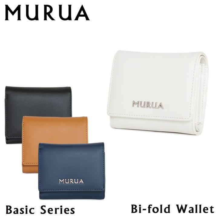 ムルーア MURUA 三つ折り財布 MR-W312 ベーシックシリーズ 財布 ...