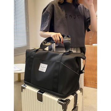 短途旅行包女輕便可套拉桿箱行李包大容量手提收納袋行李箱附加包