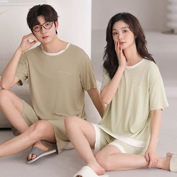 【藍尼居家】★薄款舒適套裝家居服(女睡衣/男睡衣/情侶睡衣/家居服/兩件式)