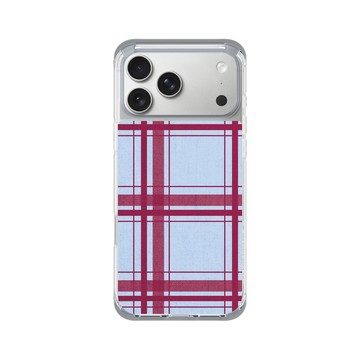 iPhone 17 Pro Max ClearX (MagSafe 兼容) 霜透灰 - Pattern Play - 高地格紋