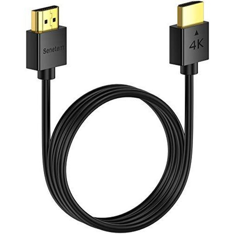 Senetem HDMI ケーブル 1m HDMI2.0規格 スリム 薄型 ハイスピード 18Gbps 4K@60Hz/HDR/ARC/3D/イーサネ  通販 LINEポイント最大0.5%GET | LINEショッピング