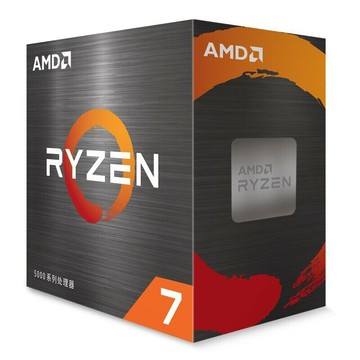 AMD銳龍R7 5700X盒裝CPU 8核16線程3.4GHz 65W適用B450/B550主板