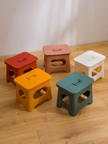 折疊凳便攜戶外式省空間結實小凳子簡易椅子馬扎釣魚家用塑料板凳