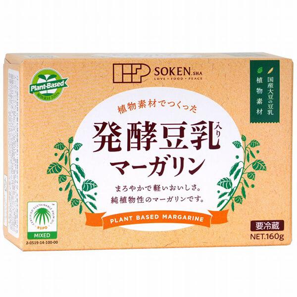 創健社 発酵豆乳入りマーガリン 160g