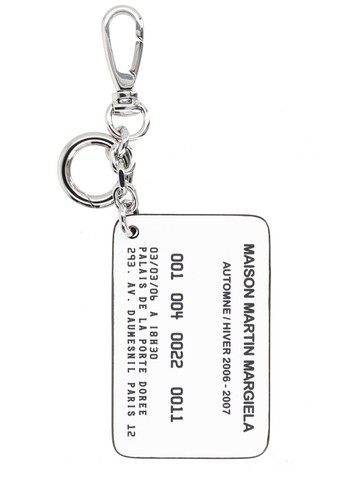maison margiela keychain "cardholder"