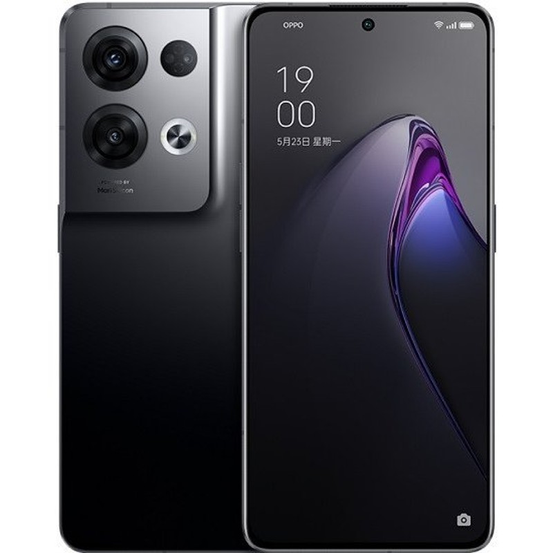 Oppo Reno 8 Pro Plus 5G PFZM10 Dual Sim 256GB ブラック (8GB RAM ...