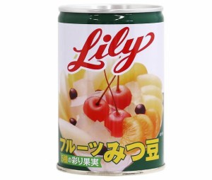 リリーコーポレーション Lily リリーのフルーツみつ豆 4号缶 425g缶×12個入｜ 送料無料