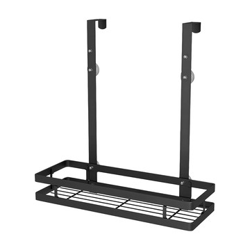 妃妃嚴選 門後置物架 單層  黑色  1個