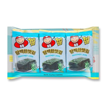 泰國小老板 韓式海苔4g*3盒入 (原味/辣味 口味任選)