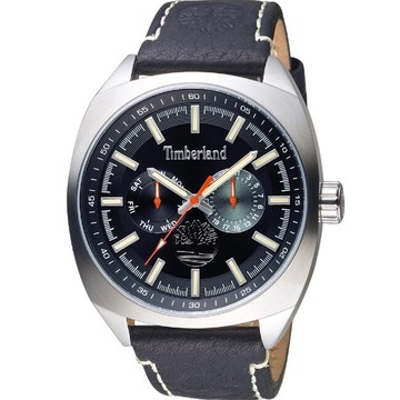 Timberland 天柏嵐 TBL.15931JS/02 三眼街頭酷勁時尚男性腕錶/黑面 47mm｜樂天領券現折★全館特惠中★指定刷卡回饋10%
