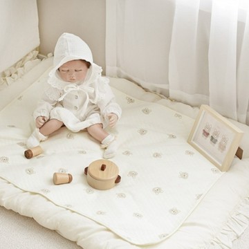 BABY&I 新生兒柔軟防水墊 - 小熊款 中(65*85cm) 1個  中型