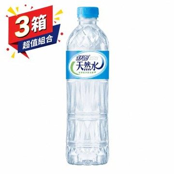 舒跑 天然水(600mlx24入)x3箱