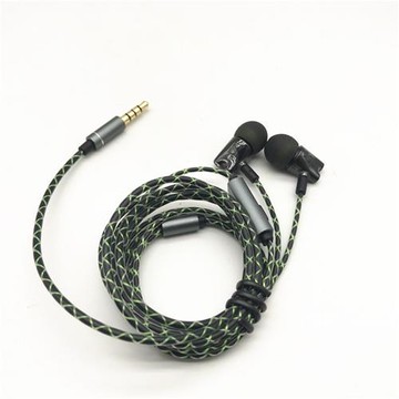 DIY水晶銀箔耳機線陶瓷雙腔體入耳式耳機HIFI燒友7毫米動圈單元