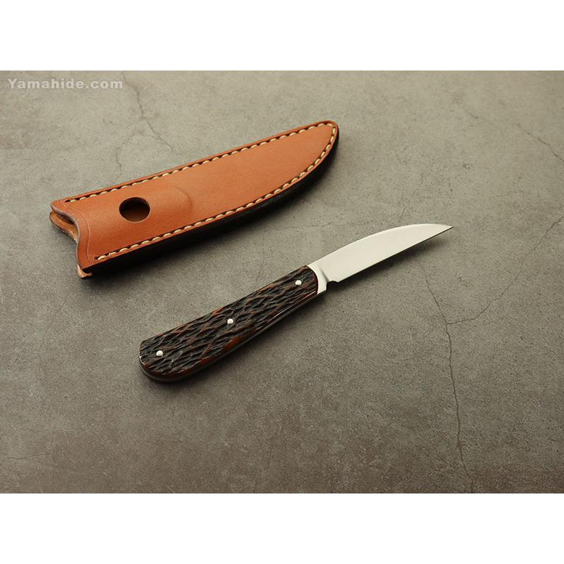 戸崎茂 作 デスクナイフ ver2 TB トリビュート シースナイフ Shigeru Tozaki Desk Knife TB Tribute custom knife