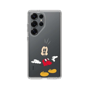Galaxy S25 Ultra Clear 透明 - 迪士尼-米奇 Mickey - 黑標款-米奇只有彩色