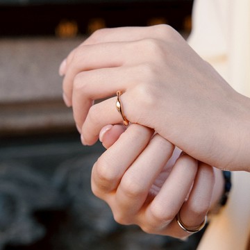 【BONNY&READ飾品】[鋼飾] 開運尾戒 / 玫瑰金 / 7 size | 大甲鎮瀾宮聯名 尾戒 增進人緣 防小人 招好運 開運飾品