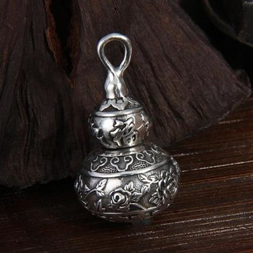 【巴黎精品】現貨+預購 S925手工純銀吊墜子足銀項鍊泰銀項鏈首飾復古情人節禮物-牡丹花吉祥男女飾品a1kj21