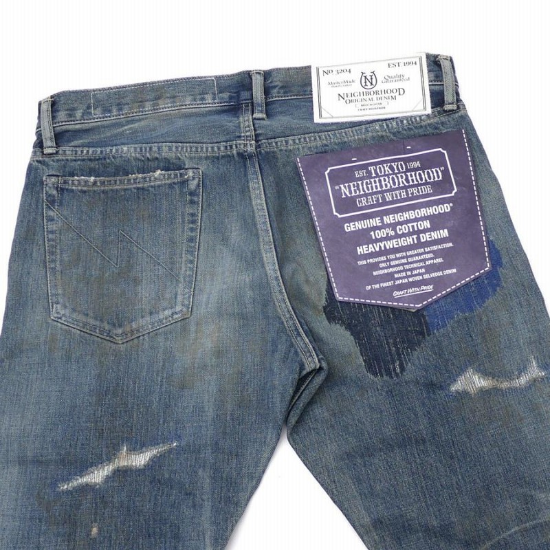 ネイバーフッド NEIGHBORHOOD GRITTY SAVAGE.DP NARROW/14OZ-PT (デニムパンツ) 172DCNH-PTM21  INDIGO 240-001422-057- 新品 (パンツ) | LINEブランドカタログ