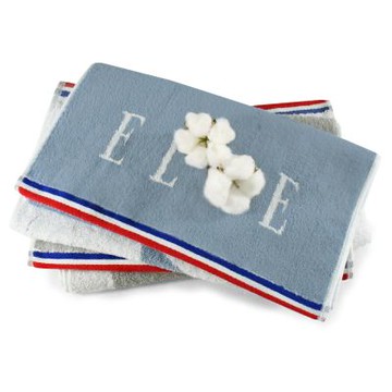 ELLE HOME (4條)純棉素色緹花毛巾組_morino