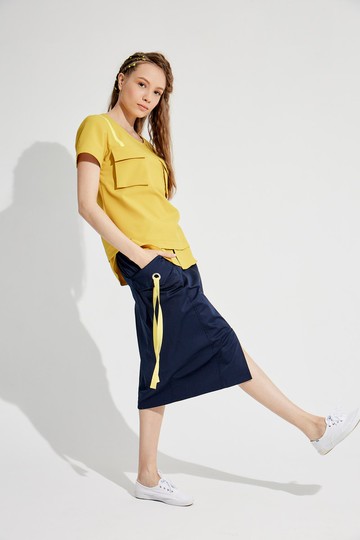 夏季簡約休閒半身裙 (18S1SK01)