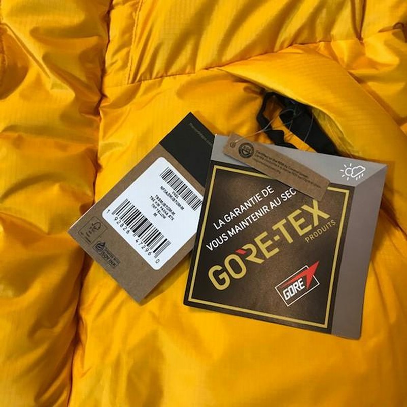 THE NORTH FACE 7SE HIMALAYAN PARKA GTX YELLOW 7 SEVEN SUMMITS GORE