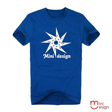 Minidesign-八角星圖騰潮流設計短T 五色