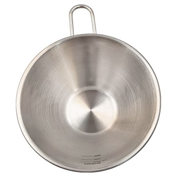 SP SAUCE 不銹鋼附手柄調理碗 400毫升 304不銹鋼材質 附計量刻度  S-4689 109g  15.9 x 13 x 6.7cm 口徑11cm  1個