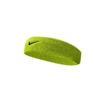 NIKE 運動頭帶 單色頭帶 運動 吸汗 透氣 綠 AC2285-710