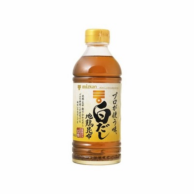 ミツカン プロが使う味 白だし 500ml×12 (12×1箱) ミツカン 市販用 ZHT