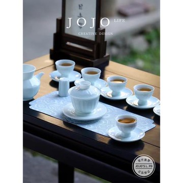 JOJO'S L. PD.Send.茶具套裝仿宋湖田窯影青瓷家用陶瓷蓋碗 |送走
