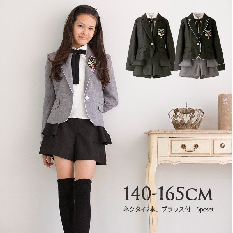 ALICE MAGIC 卒業式 スーツ 女の子 小学生 140 150 160 165 170