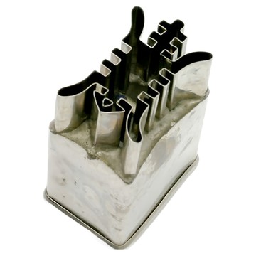 菜模 八字壽 細 NO.2  1個