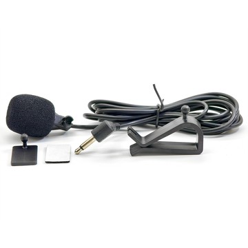 車載導航粘貼式領夾式兩用型麥克風 車機話筒接收錄音喊話器【宜家良品百貨】