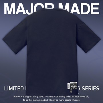 品牌厚磅質感多標設計素T