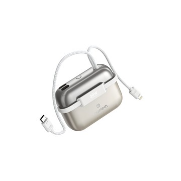 Choetech  B812 PD30W 10000mAh 皮包造型自帶線行動電源 金