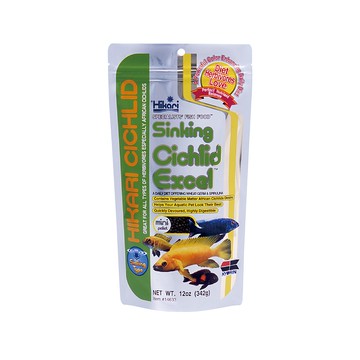 Hikari 高夠力 慈鯛增豔飼料 沉水性 M 含小麥胚芽、螺旋藻 342g  1包