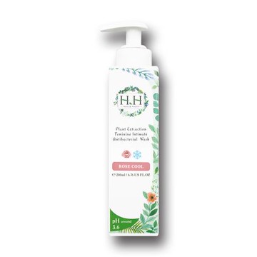 HH 私密植萃抗菌潔淨露-沁涼玫瑰(200ml)