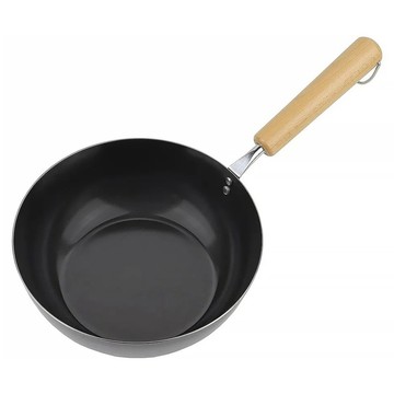 PEARL LIFE 珍珠金屬 鐵職人系列 深醬料鍋 IH適用 日本製 HB-1044  20cm  1個