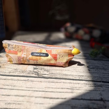 三角鉛筆盒--秋天色系